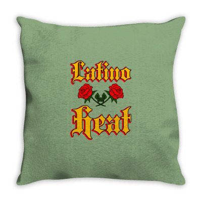 Latino Heat Throw Pillow Designed By Zeynepu