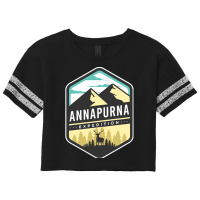 Annapurna T  Shirt292 Scorecard Crop Tee | Artistshot