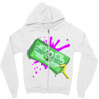 Simp Bucks Zipper Hoodie | Artistshot