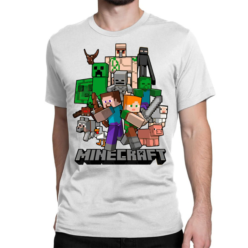 Minecraft magliette on sale