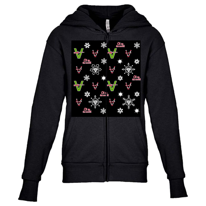 The Vandals Youth Zipper Hoodie | Artistshot