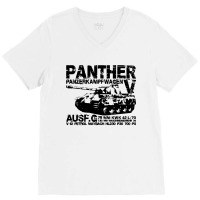 Panther Tank V-neck Tee | Artistshot