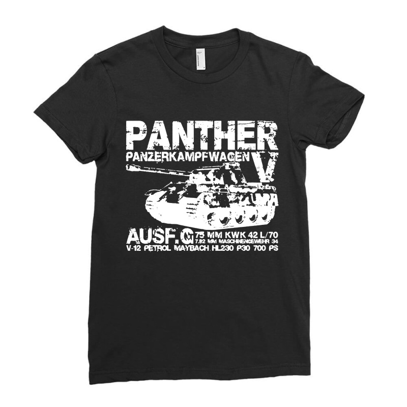 Panther Tank Ladies Fitted T-Shirt by veelra50534 | Artistshot