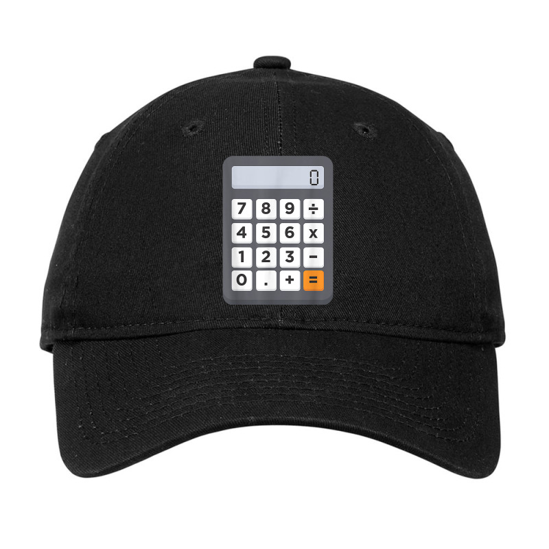 Funny Accountant Halloween Costume Outfit Math Calculator T Shirt Adjustable Cap by rillanerby | Artistshot