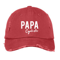 Papa Cycliste Vintage Cap | Artistshot