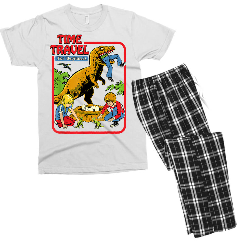 Time Travel For Beginners T Shirt Men's T-shirt Pajama Set by ruffelbzk | Artistshot