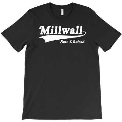 Millwall Born And Raised Retro T-shirt Designed By Abdul Holil