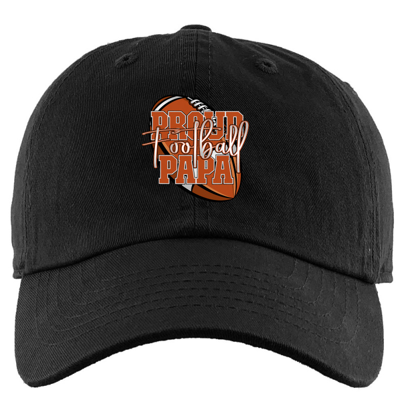 Proud Football Papa Family Matching Kids Cap by pester | Artistshot