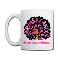 Breast Cancer Warrior Queen Black Woman Pink Ribbon October Coffee Mug | Artistshot