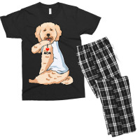 I Love Mom Tattoo Poodle Mom Dog Lover Women Men's T-shirt Pajama Set | Artistshot