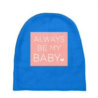 Mariah Carey  Always Be My Baby (typography) Baby Beanies | Artistshot