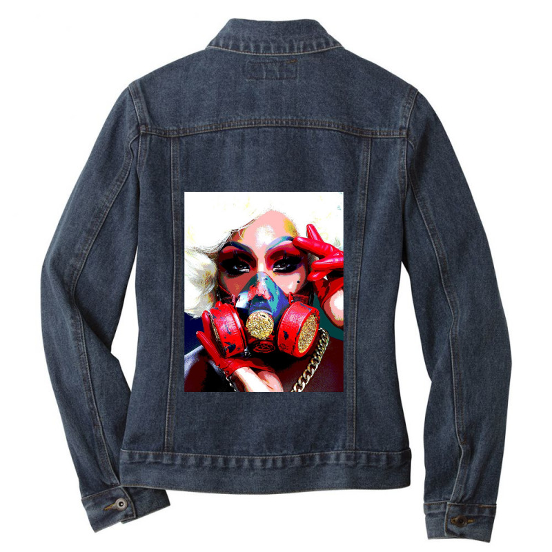 Monet X Change  Pound The Alarm! Ladies Denim Jacket by kulakanes | Artistshot