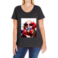 Monet X Change  Pound The Alarm! Ladies Curvy T-shirt | Artistshot