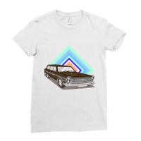 Vintage Station Wagon Ladies Fitted T-shirt | Artistshot