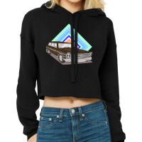 Vintage Station Wagon Cropped Hoodie | Artistshot