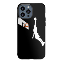 Basketball Dunk Competition Silhouette One Handed Dunk Shot Iphone 13 Pro Max Case | Artistshot