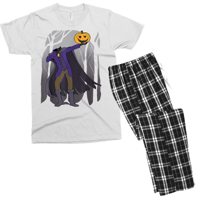 Dabbing Halloween Tshirt   Hip Hop Headless Horseman Men's T-shirt Pajama Set by gehriglyssy | Artistshot