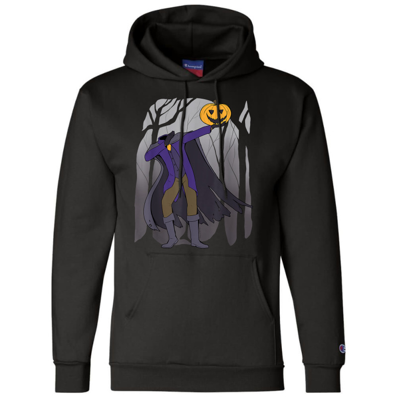 Dabbing Halloween Tshirt   Hip Hop Headless Horseman Champion Hoodie by gehriglyssy | Artistshot