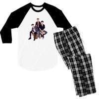 New Hope Club 7 Men's 3/4 Sleeve Pajama Set | Artistshot