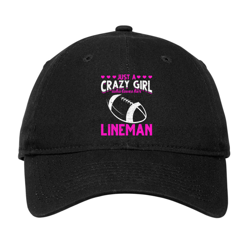 Sports American Football Player Women Girls Football Lineman Adjustable Cap by pester | Artistshot