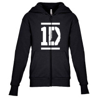 One Direction 1 Youth Zipper Hoodie | Artistshot