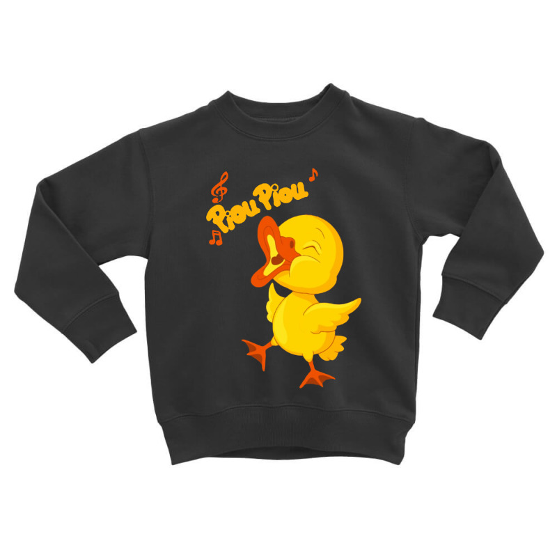 Piou Piou Poussin Canard Toddler Sweatshirt | Artistshot