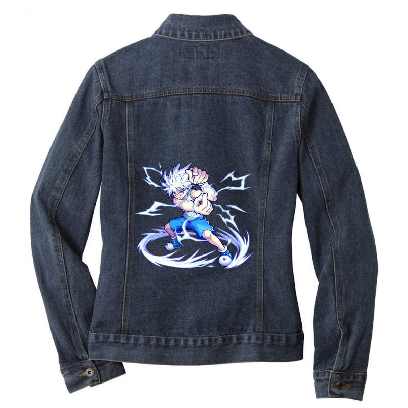 Anime Ladies Denim Jacket by mudamangga | Artistshot