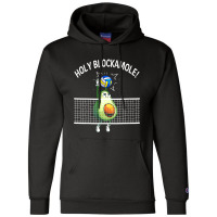 Holy Blockamole Volleyball Shirt Player Blocker Avocado Champion Hoodie | Artistshot