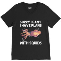 Funny Squid Gift For Men Women Giant Squid Octopus Tentacles V-neck Tee | Artistshot