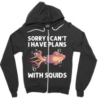 Funny Squid Gift For Men Women Giant Squid Octopus Tentacles Zipper Hoodie | Artistshot