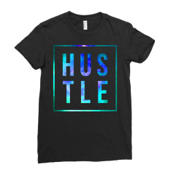 hustle tropical hustler grind millionairegift Ladies Fitted T-Shirt | Artistshot