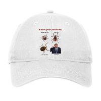 Know Your Parasites T Shirt  Trump Adjustable Cap | Artistshot