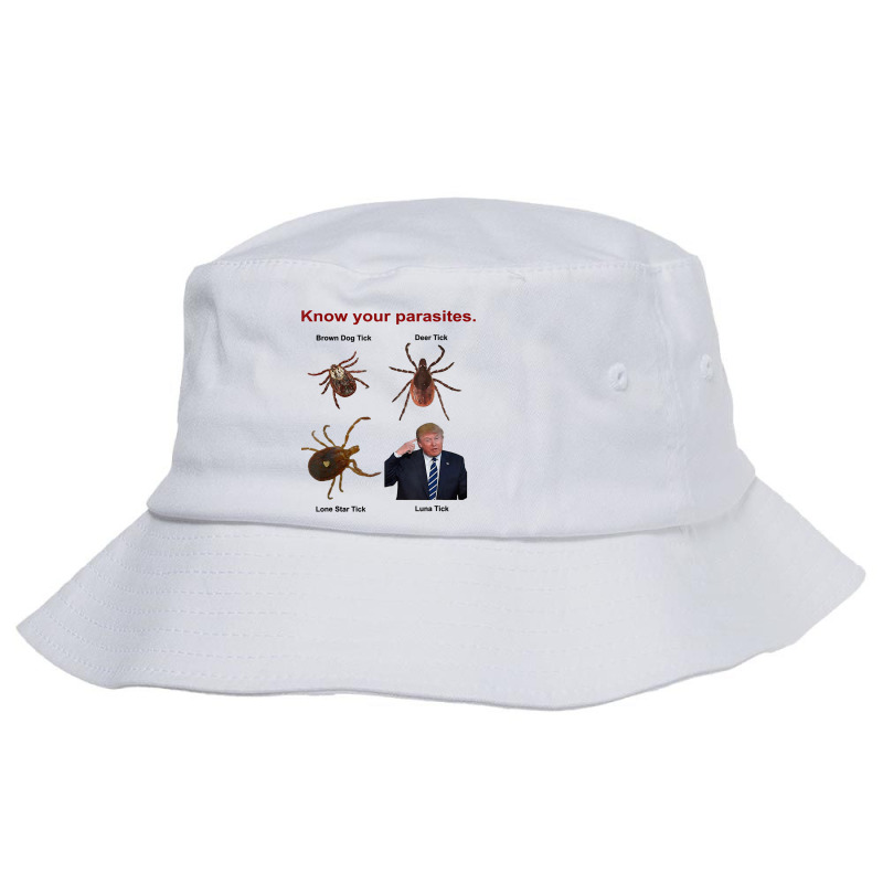 Know Your Parasites T Shirt  Trump Bucket Hat by evansjalayia | Artistshot