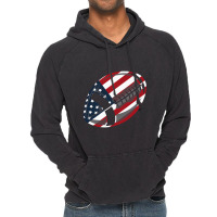 American Football American Flag Vintage Hoodie | Artistshot