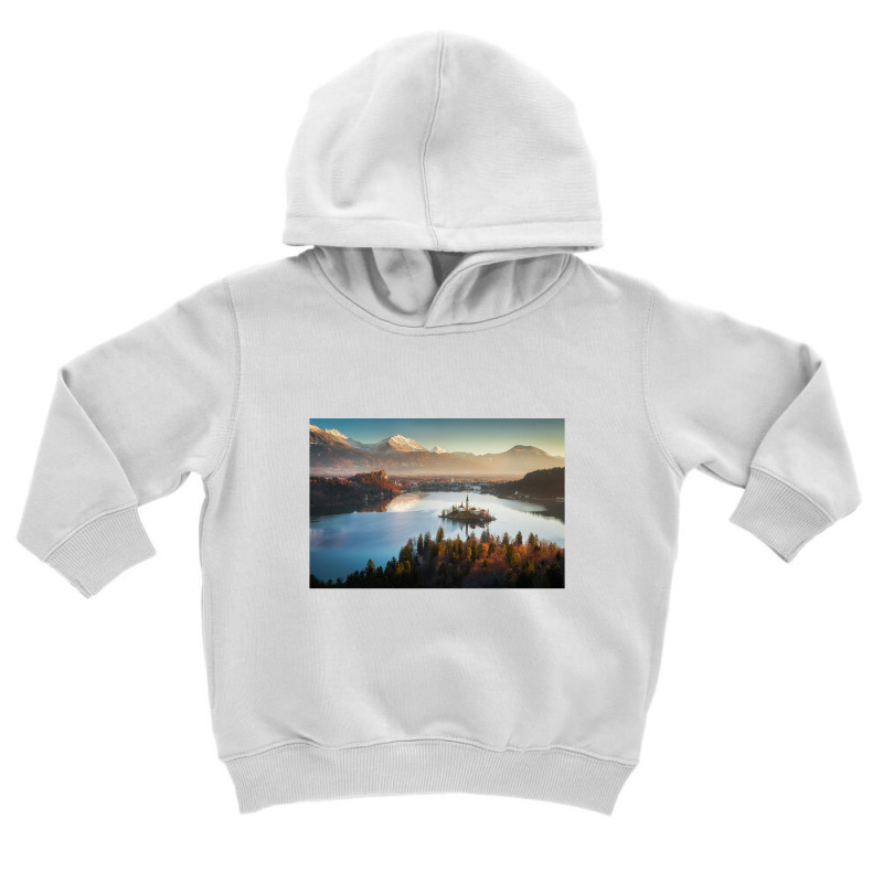 Alpine Lake Toddler Hoodie by aleksdarkink | Artistshot