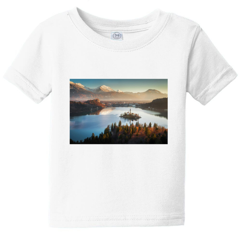 Alpine Lake Baby Tee by aleksdarkink | Artistshot