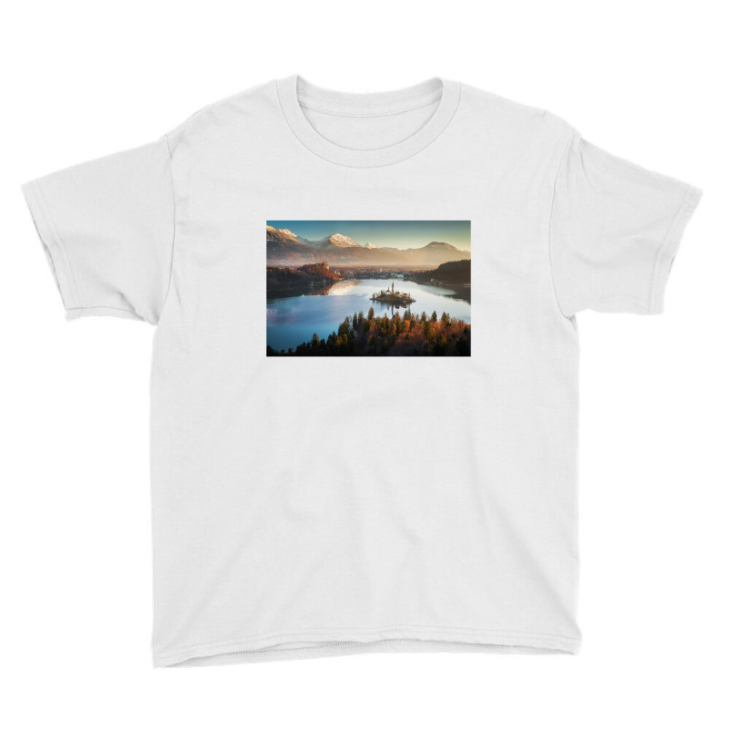 Alpine Lake Youth Tee by aleksdarkink | Artistshot