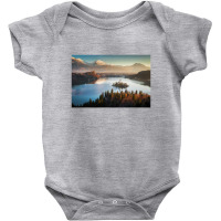 Alpine Lake Baby Bodysuit | Artistshot