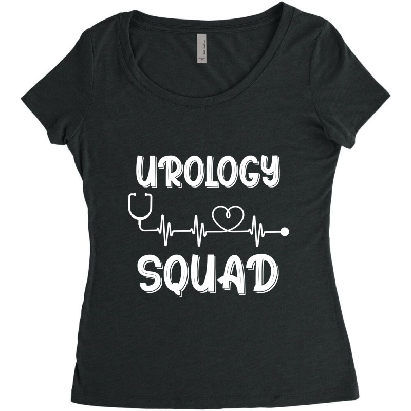 Urology Squad Cute Urologist Nurse Doctor Medical Cna Works T Shirt Women's Triblend Scoop T-shirt by bakien89 | Artistshot