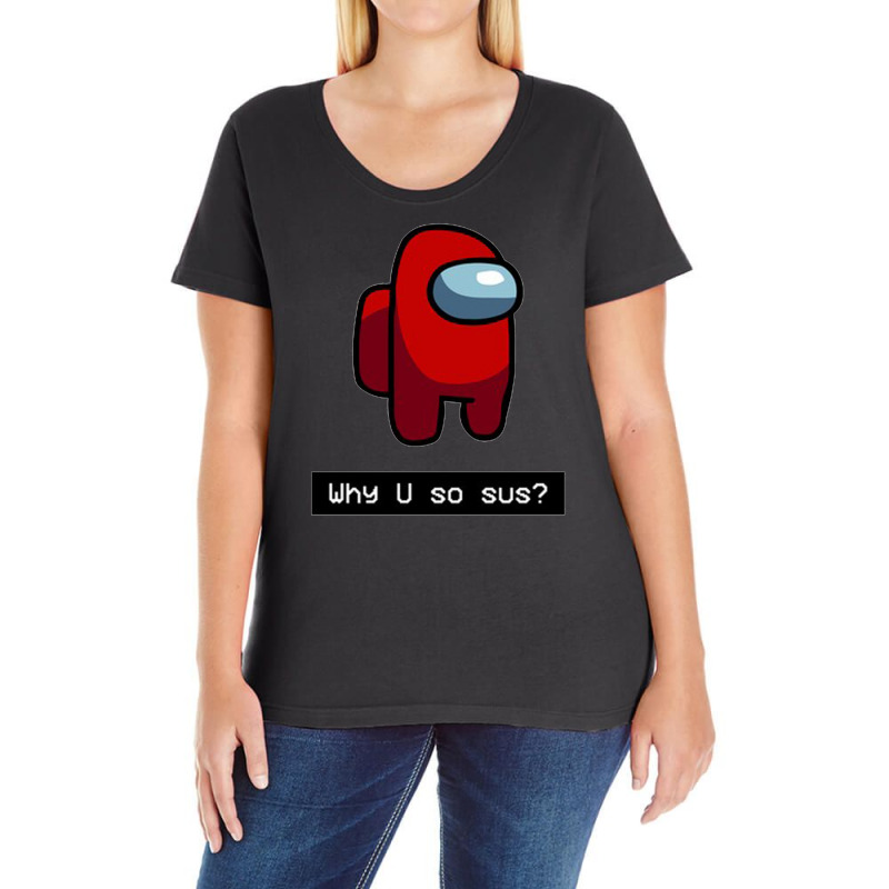 Impostor Syndrome Ladies Curvy T-Shirt by nandens | Artistshot