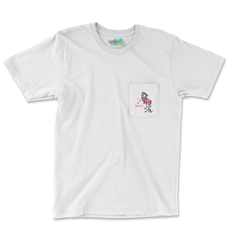 Christmas Flamingo Pocket T-shirt | Artistshot