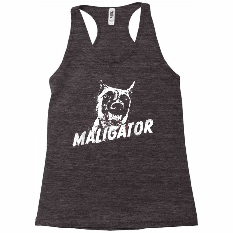 Maligator Belgian Malinois Hund Dog Fun Tee Gift T Shirt Racerback Tank by cheesebroughbrensen | Artistshot