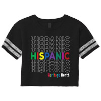 National Hispanic Heritage Month Latin America Culture  Essential T Sh Scorecard Crop Tee | Artistshot