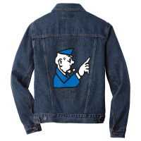 Monopoly Go Directly To Jail T Shirt Men Denim Jacket | Artistshot