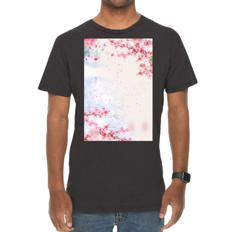 Flower Market Beautiful Fresh  And Beautiful Peach Vintage T-shirt | Artistshot