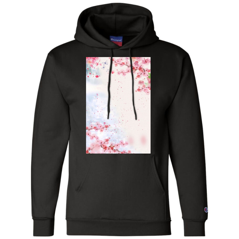 Flower Market Beautiful Fresh  And Beautiful Peach Champion Hoodie | Artistshot