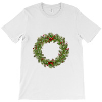 Christmas Wreath T-shirt | Artistshot