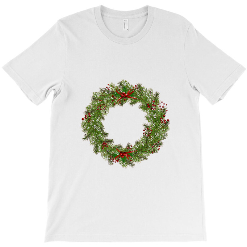 Christmas Wreath T-shirt | Artistshot