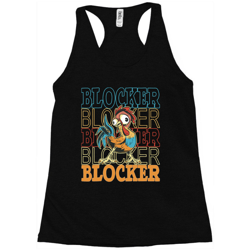 Cock Blockers Kawaii Rooster Lovers Funny Gags For Men 218 Racerback Tank by peafowl | Artistshot