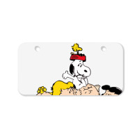 Peanuts Bicycle License Plate | Artistshot